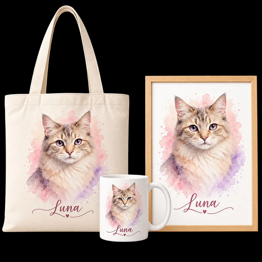 Kit Recuerdo: Bolso + Taza + Cuadro